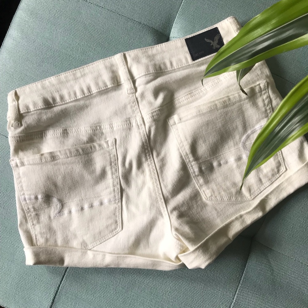 White Short Shorts